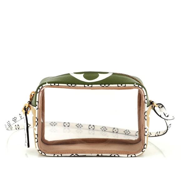 Louis Vuitton Beach Pouch Limited Edition Colored Monogramed Giant Clear - Picture 5 of 6